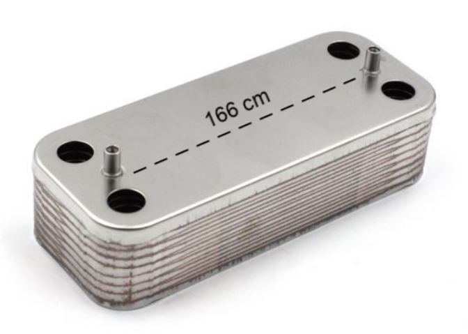 Scambiatore baxi 19 piastre duo tec compact 33