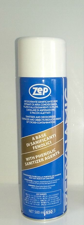 ZEP ZEPYNAMIC AC BLU AIR CONDITIONING 500ml