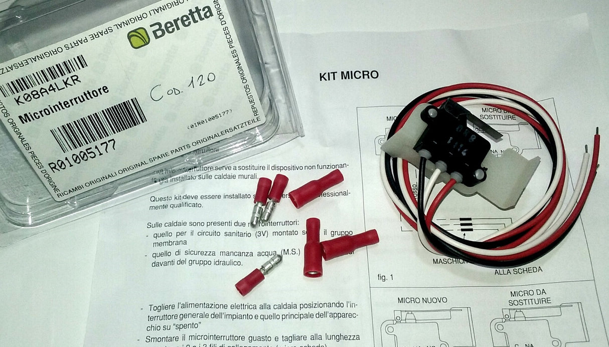 Microinterruttore sanitario Beretta - R01005177