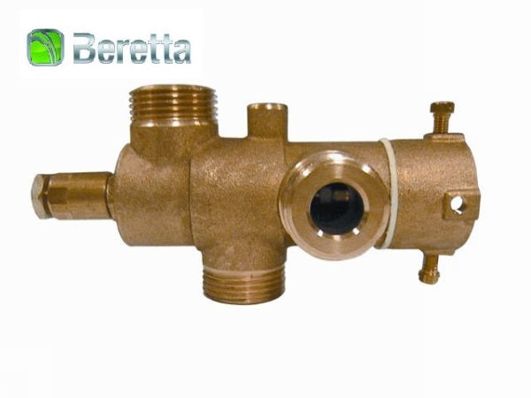 Assieme valvola pressostatica 3 vie Beretta Sylber R3207 Riello 4363436