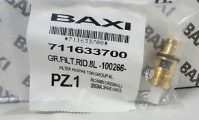 Gruppo filtro riduttore Baxi 8L - 100266 - 711633700