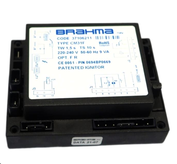 CENTRALINA BRAHMA IMMERGAS - CM31F - 37106030 1018160 1024985 37106211 37106213