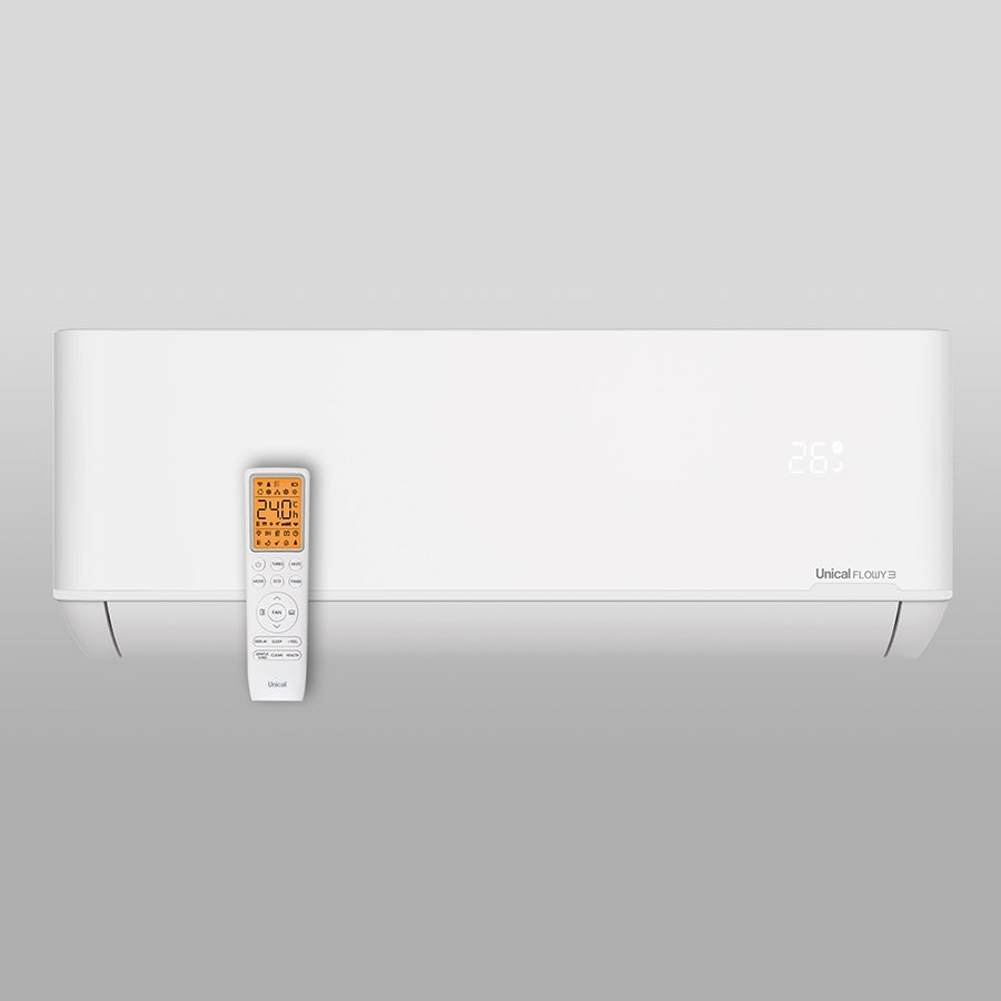 Climatizzatore Condizionatore Unical FLOWY A+++ 9000 TRIPLA CLASSE A WIFI + IONIZZATORE
