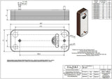 SCAMBIATORE ORIGINALE BAXI 14 PIASTRE JJJ005686680 5686680