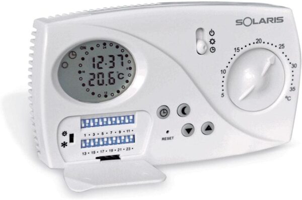 CRONOTERMOSTATO PARETE SOLARIS MODELLO SIRIO